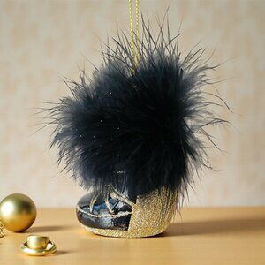 Anthropologie Vondels Snow Boots Ornament NWT 3.5 Inch High